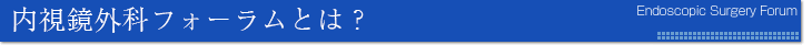 内視鏡外科フォーラムとは？